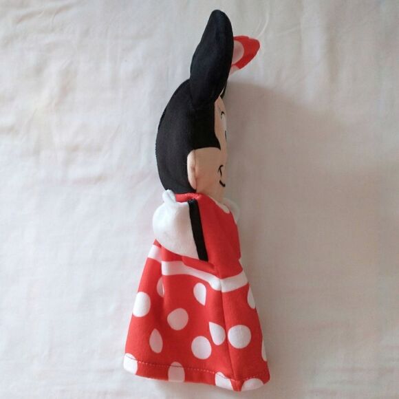 Melissa & Doug Minnie Mouse Puppet Hand Baby Kids Theatre Red White Polka Dot - Picture 4 of 15